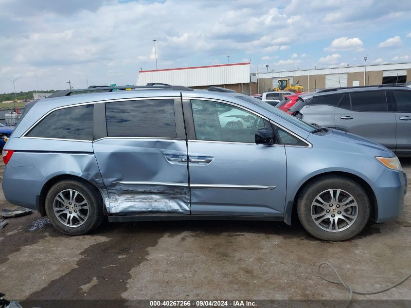 2011 Honda Odyssey Ex-L VIN: 5FNRL5H61BB007838 Lot: 40267266