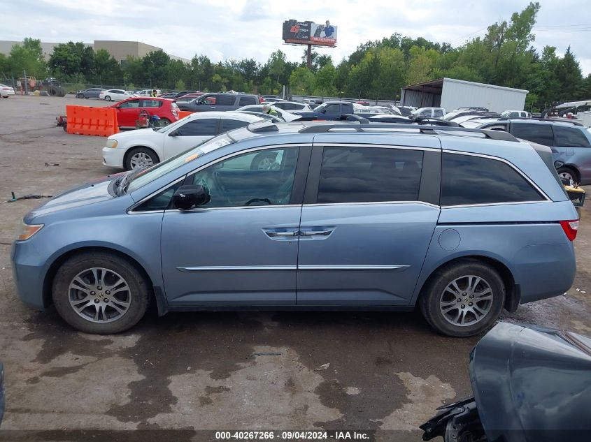 2011 Honda Odyssey Ex-L VIN: 5FNRL5H61BB007838 Lot: 40267266