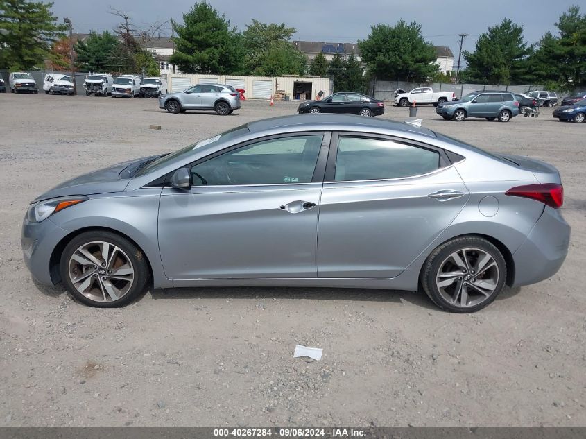 2015 Hyundai Elantra Limited VIN: 5NPDH4AE7FH578135 Lot: 40267284