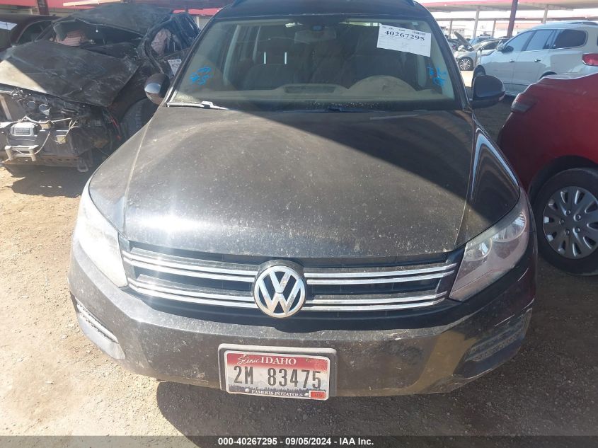 2016 Volkswagen Tiguan S/Se/Sel/R-Line VIN: WVGAV7AXXGW501829 Lot: 40267295