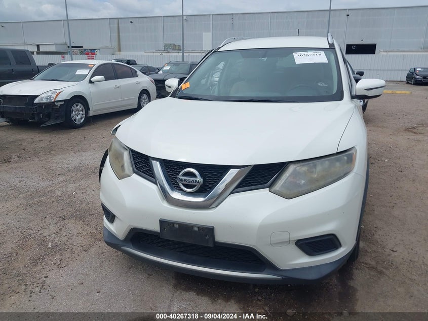 2016 NISSAN ROGUE SV - KNMAT2MV4GP598074