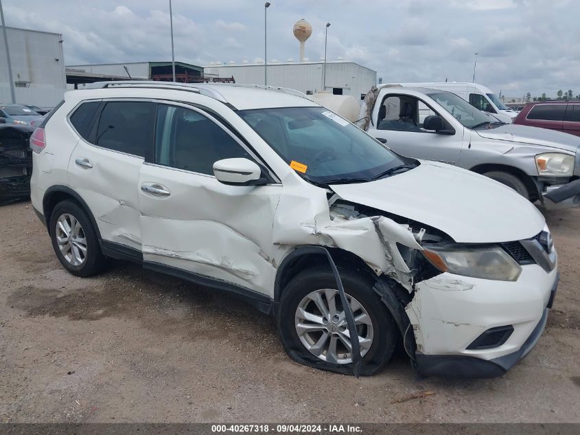 2016 NISSAN ROGUE SV - KNMAT2MV4GP598074