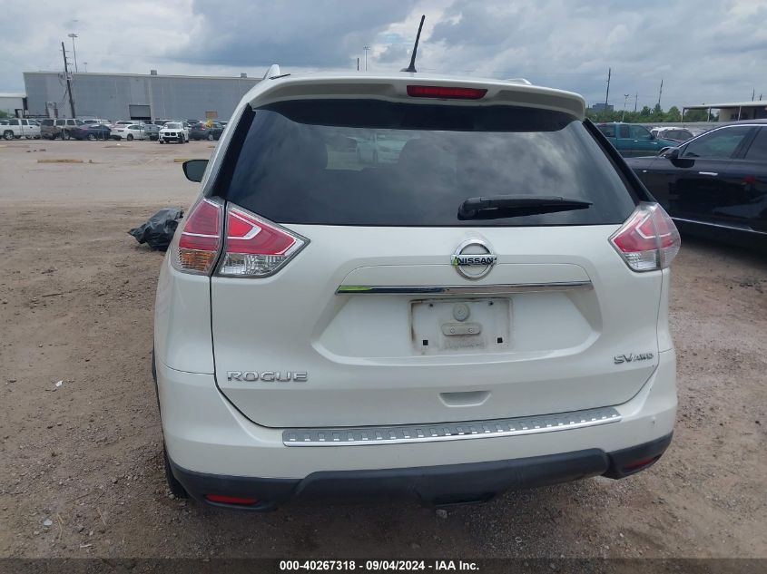 2016 NISSAN ROGUE SV - KNMAT2MV4GP598074