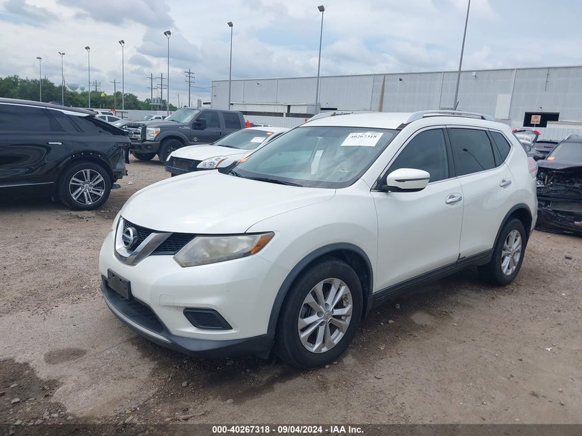 2016 NISSAN ROGUE SV - KNMAT2MV4GP598074