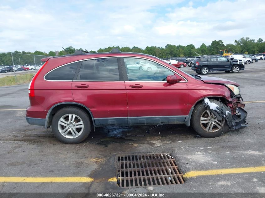 2010 Honda Cr-V Ex-L VIN: 5J6RE3H79AL027879 Lot: 40267321