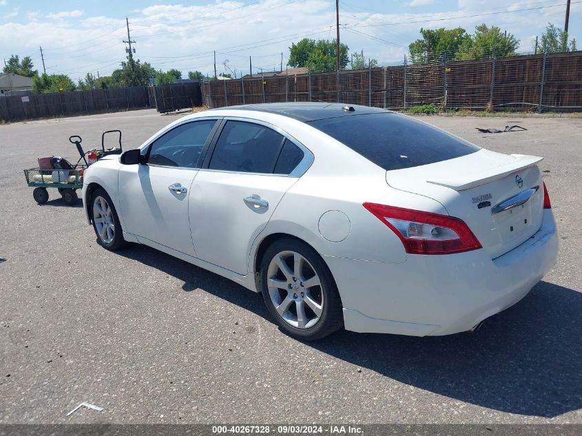 2011 Nissan Maxima 3.5 Sv VIN: 1N4AA5AP3BC817061 Lot: 40267328