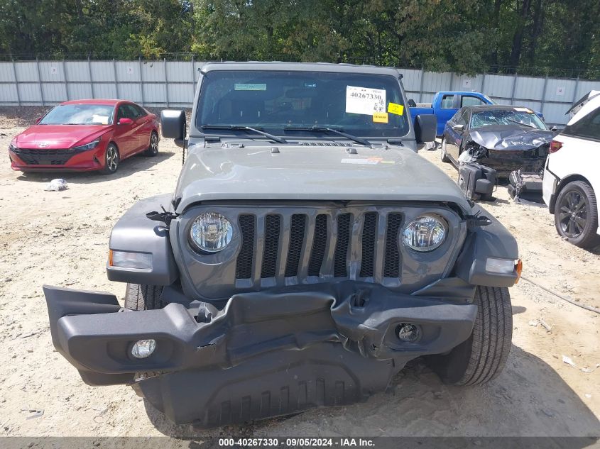 2022 Jeep Wrangler Unlimited Sport S 4X4 VIN: 1C4HJXDG1NW225077 Lot: 40267330