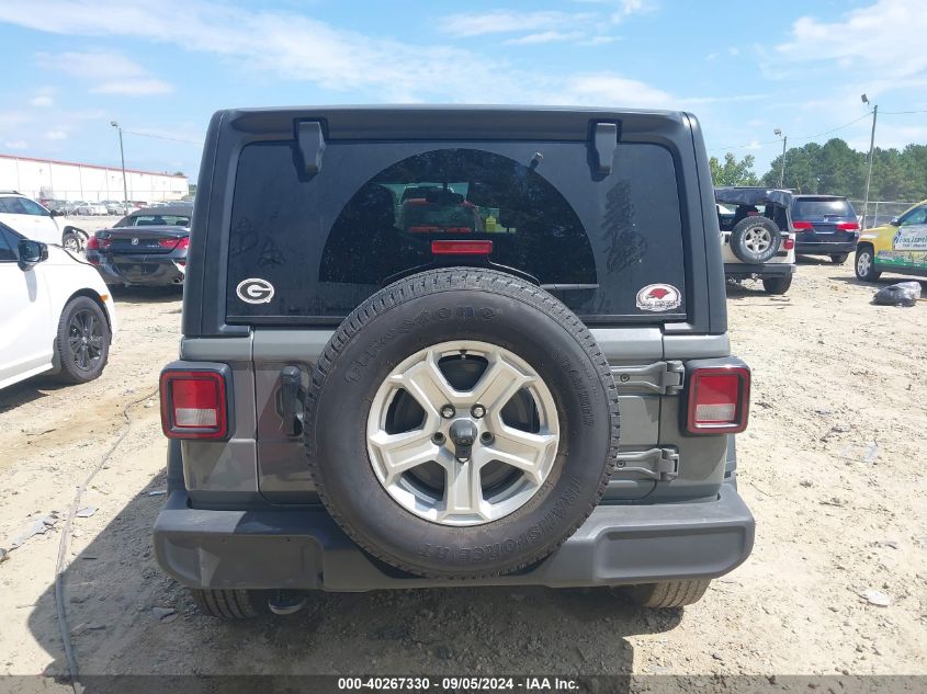 2022 Jeep Wrangler Unlimited Sport S 4X4 VIN: 1C4HJXDG1NW225077 Lot: 40267330