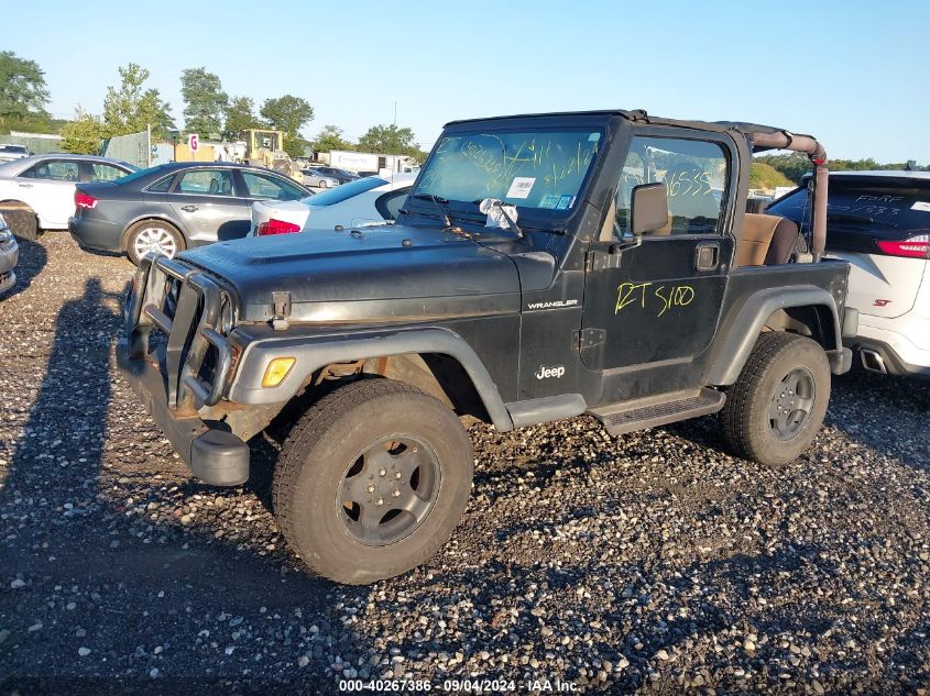 1997 Jeep Wrangler Se VIN: 1J4FY29P9VP427992 Lot: 40267386