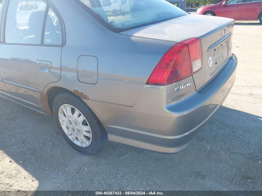 2004 Honda Civic Lx VIN: 2HGES16534H522293 Lot: 40267433