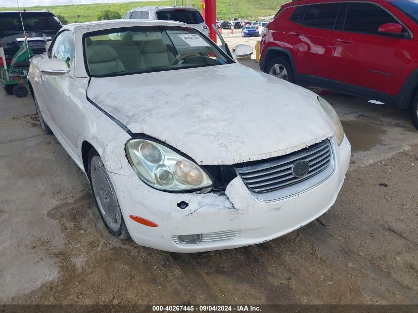 2002 Lexus Sc 430 VIN: JTHFN48Y320020497 Lot: 40267445