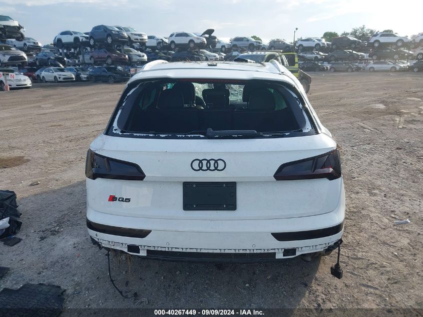 2018 Audi Sq5 3.0T Premium Plus VIN: WA1C4AFY3J2121092 Lot: 40267449