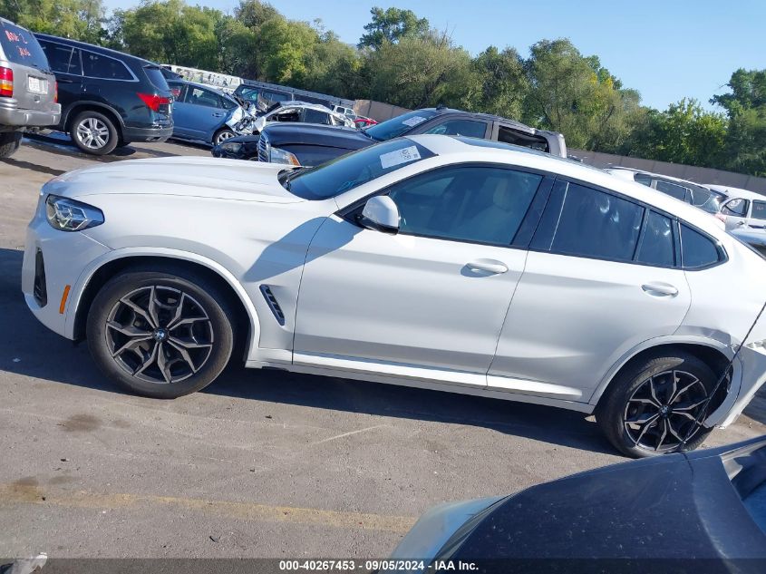 2022 BMW X4 xDrive30I VIN: 5UX33DT01N9J20785 Lot: 40267453