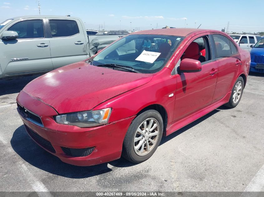 2010 Mitsubishi Lancer Es/Es Sport VIN: JA32U2FU8AU018709 Lot: 40267469