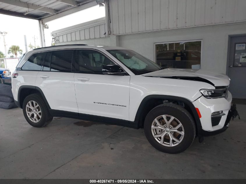 2022 Jeep Grand Cherokee Limited VIN: 1C4RJGBG9N8611497 Lot: 40267471