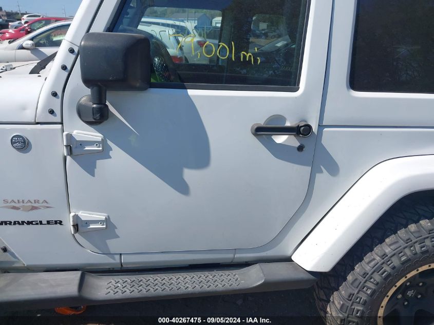 2013 Jeep Wrangler Sahara VIN: 1C4AJWBG6DL502255 Lot: 40267475