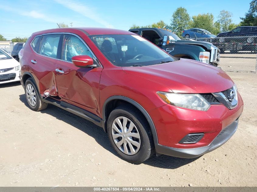 VIN 5N1AT2MV7EC765155 2014 Nissan Rogue, S no.1