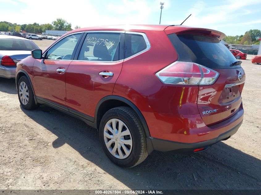 VIN 5N1AT2MV7EC765155 2014 Nissan Rogue, S no.3