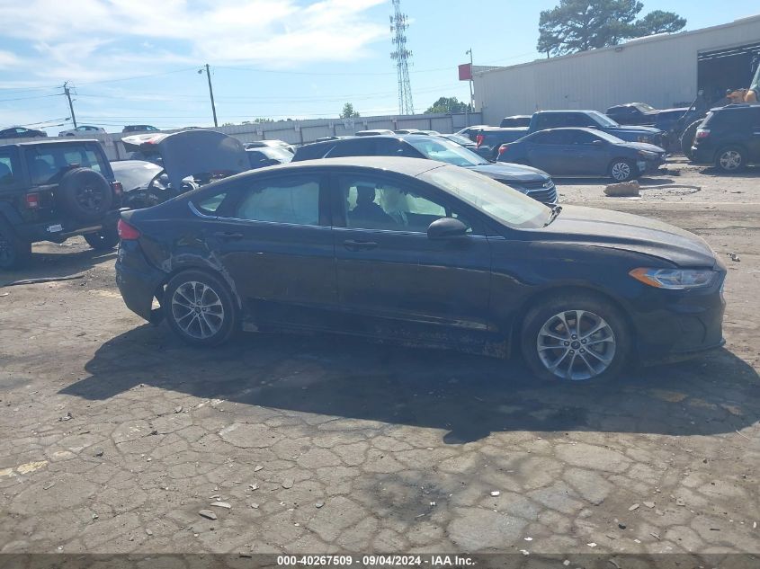 2019 Ford Fusion Se VIN: 3FA6P0HD3KR279966 Lot: 40267509