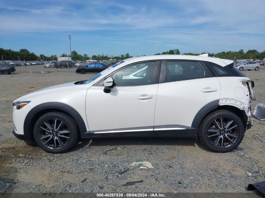 2018 Mazda Cx-3 Grand Touring VIN: JM1DKDD71J0317314 Lot: 40267539