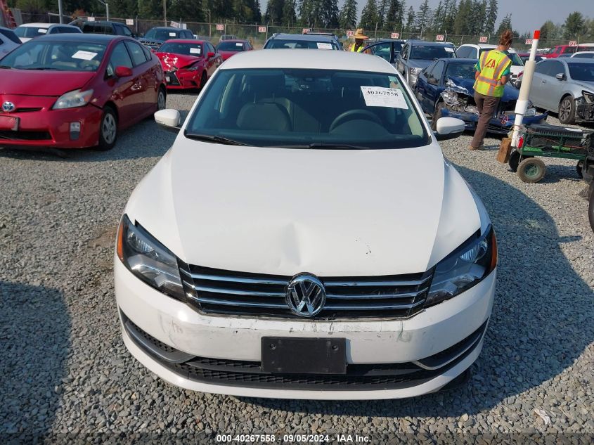 1VWAP7A32DC023346 2013 Volkswagen Passat 2.5L S