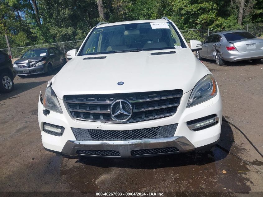 2013 Mercedes-Benz Ml 350 4Matic VIN: 4JGDA5HB1DA122895 Lot: 40267593