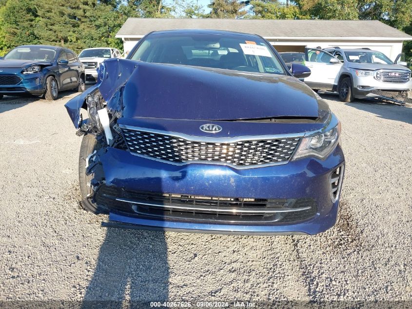 2017 Kia Optima Sx Turbo VIN: 5XXGW4L20HG142456 Lot: 40267626