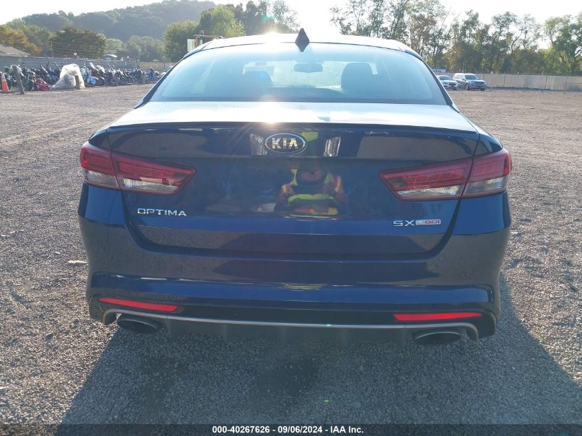 2017 Kia Optima Sx Turbo VIN: 5XXGW4L20HG142456 Lot: 40267626