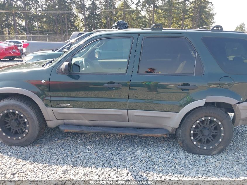 2001 Ford Escape Xlt VIN: 1FMCU04171KC39700 Lot: 40267643