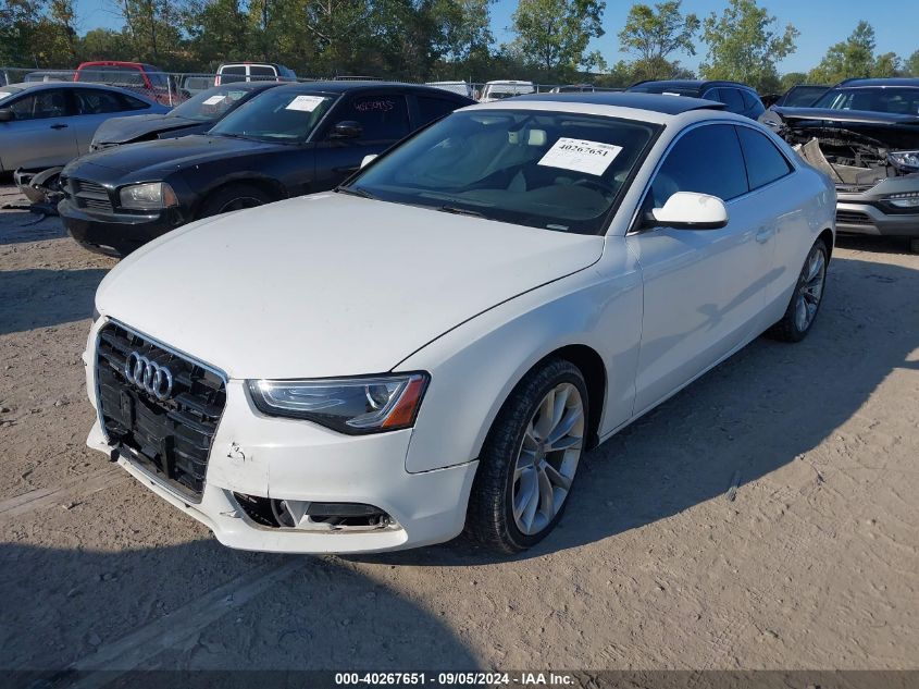 2014 Audi A5 Premium VIN: WAUCFAFR4EA036876 Lot: 40267651