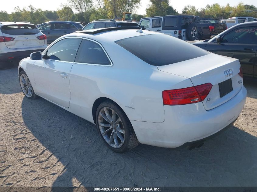 2014 Audi A5 Premium VIN: WAUCFAFR4EA036876 Lot: 40267651