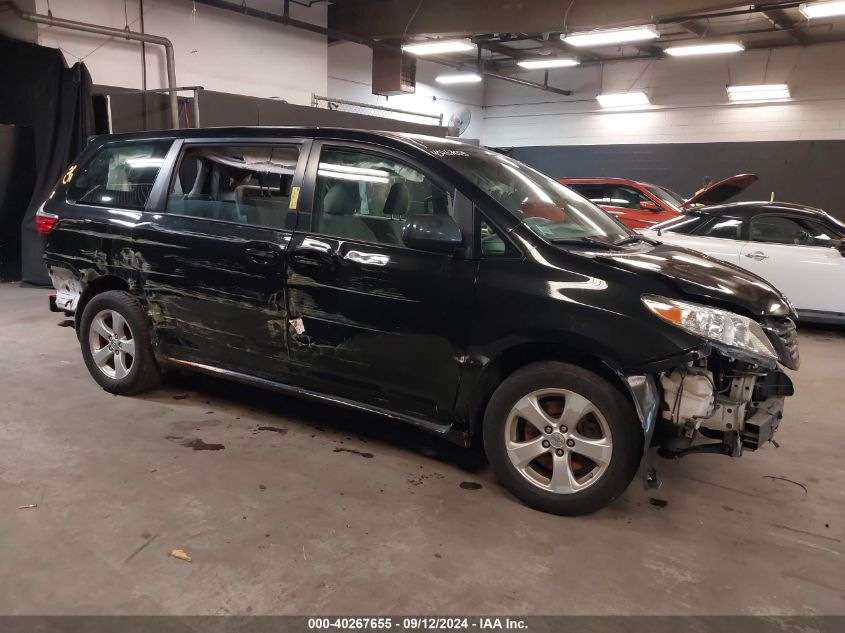 5TDZK3DC7GS694863 2016 TOYOTA SIENNA - Image 1