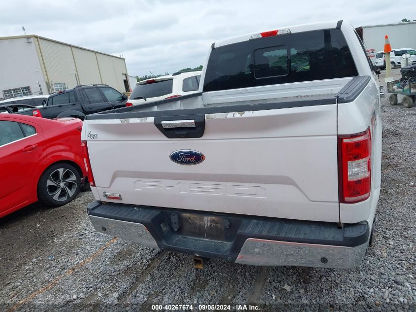 2018 Ford F150 Supercrew VIN: 1FTEW1E59JKC33444 Lot: 40267674