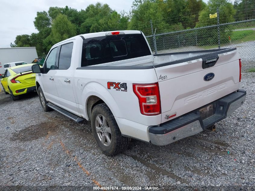 2018 Ford F150 Supercrew VIN: 1FTEW1E59JKC33444 Lot: 40267674