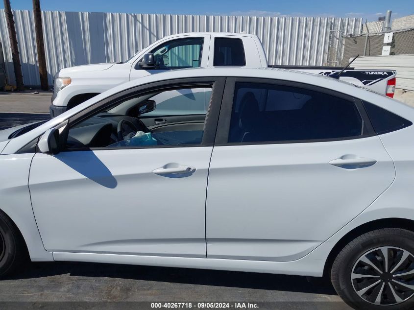 2017 Hyundai Accent Se VIN: KMHCT4AE6HU388180 Lot: 40267718