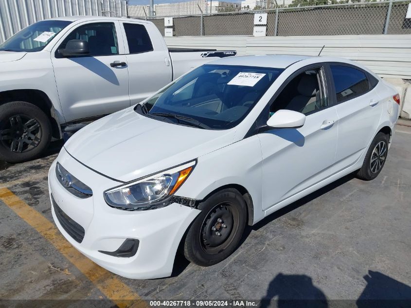 KMHCT4AE6HU388180 2017 HYUNDAI ACCENT - Image 2