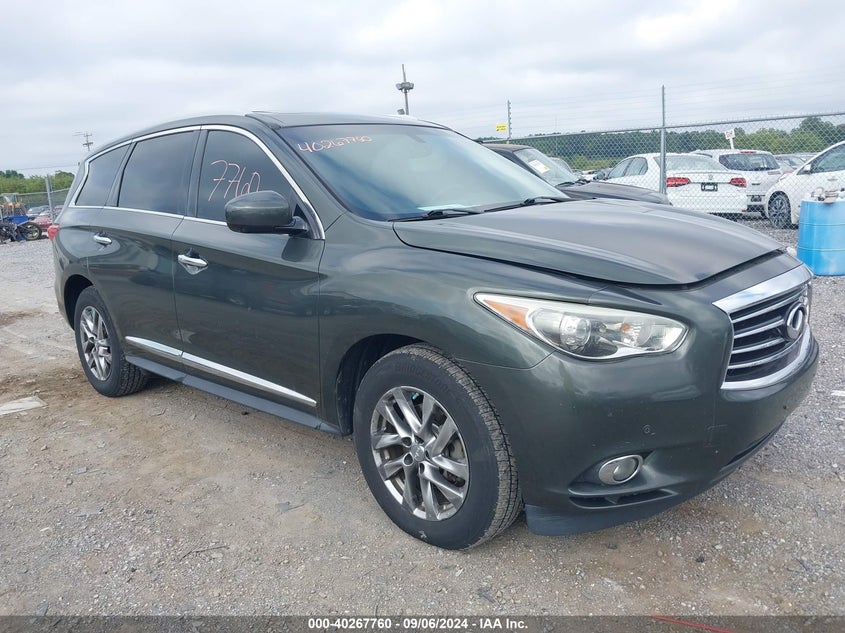 2013 Infiniti Jx35 VIN: 5N1AL0MM8DC311328 Lot: 40267760