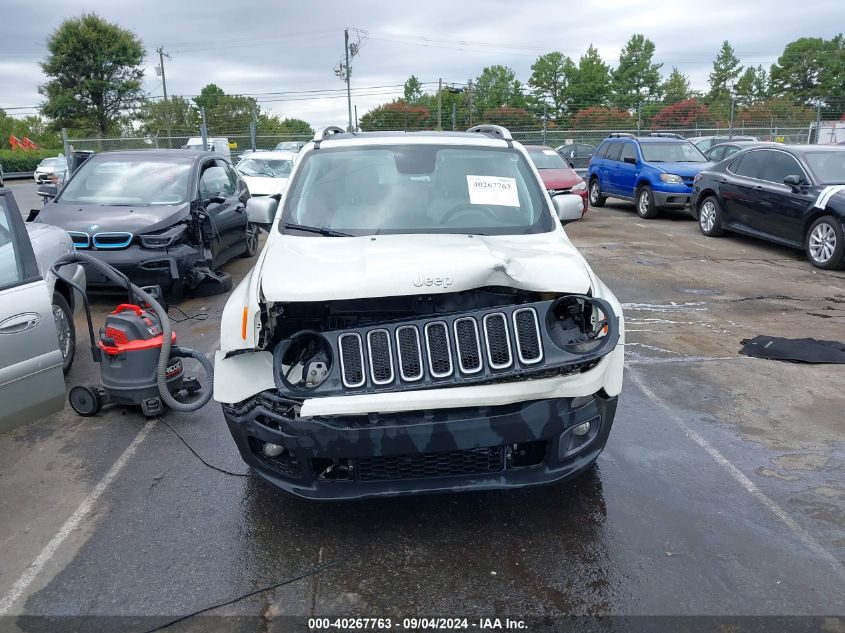 2018 Jeep Renegade Limited Fwd VIN: ZACCJADB3JPG19067 Lot: 40267763