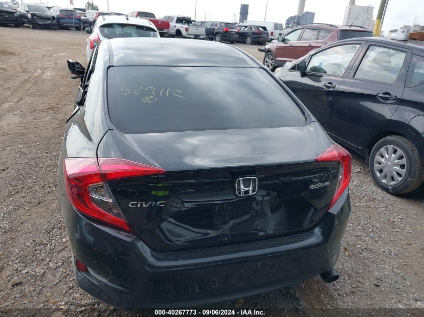 2018 Honda Civic Lx VIN: 2HGFC2F54JH529112 Lot: 40267773