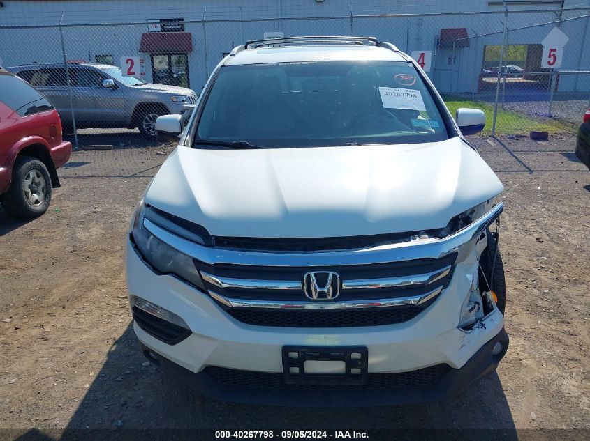 2016 Honda Pilot Exl VIN: 5FNYF6H84GB015756 Lot: 40267798