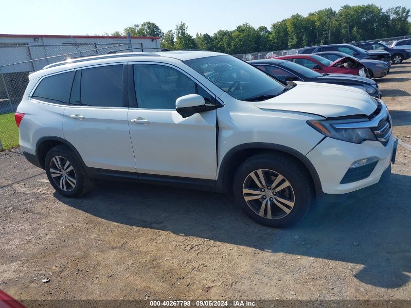 2016 Honda Pilot Exl VIN: 5FNYF6H84GB015756 Lot: 40267798