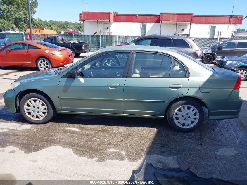 2004 Honda Civic Lx VIN: 2HGES16644H573035 Lot: 40267810