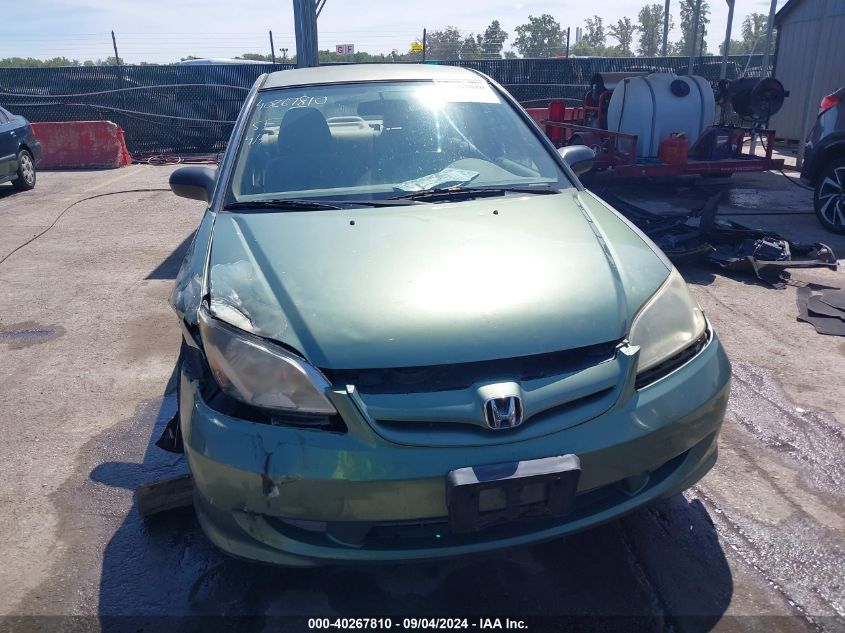 2004 Honda Civic Lx VIN: 2HGES16644H573035 Lot: 40267810