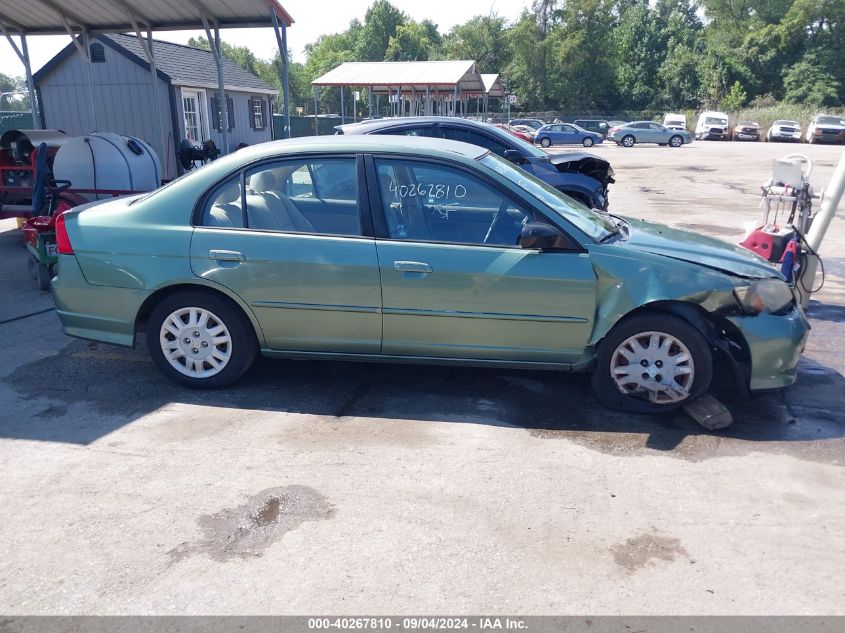 2004 Honda Civic Lx VIN: 2HGES16644H573035 Lot: 40267810