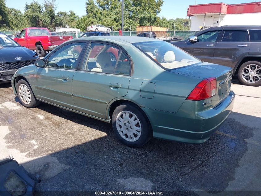 2004 Honda Civic Lx VIN: 2HGES16644H573035 Lot: 40267810