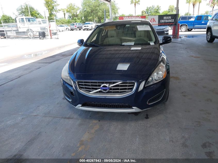 2012 Volvo S60 T5 VIN: YV1622FS0C2032958 Lot: 40267843