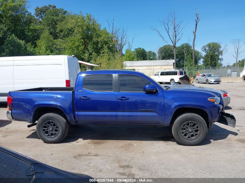 2022 Toyota Tacoma Sr5 V6 VIN: 3TYCZ5AN0NT075218 Lot: 40267845