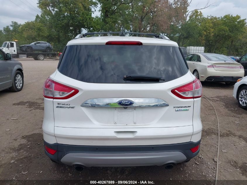 2014 Ford Escape Titanium VIN: 1FMCU0JX0EUC85937 Lot: 40267889