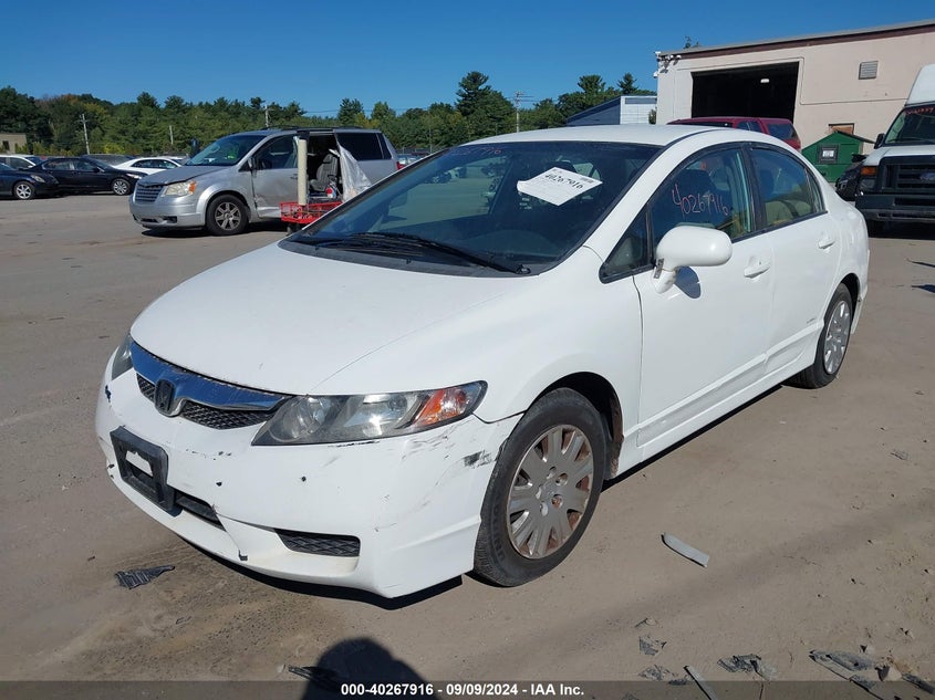 2009 Honda Civic Gx VIN: 19XFA46519E000031 Lot: 40267916