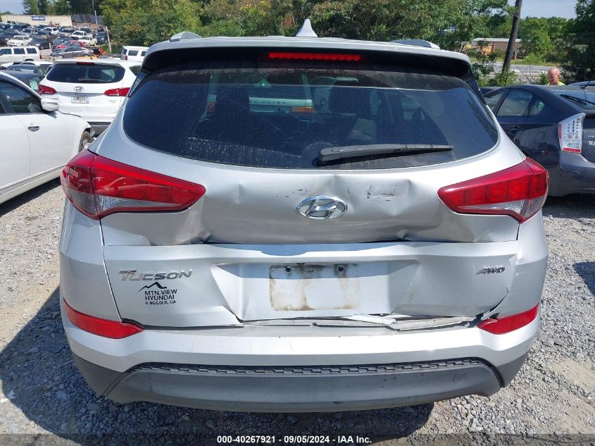 2018 Hyundai Tucson Sel VIN: KM8J3CA45JU646526 Lot: 40267921